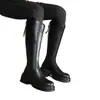 Botas largas para mujer, botas de jinete, nuevas botas ajustadas de invierno 2026, botas altas forradas de polar, botines para mujeres menudas, botas largas hasta la rodilla