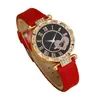 2025 Tendencia de Venta Caliente Transfronteriza Reloj de Pulsera Redondo con Flecha de Corazón de Amor Correa Brillante Conjunto de Pulsera de Amor con Diamantes