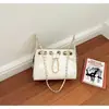 Bolso bandolera acolchado con cadena transfronterizo para mujer, nuevo modelo 2026, bolso de mujer de color liso, bolso de mano de moda, bolso de hombro versátil