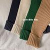 [en stock] Básico de Autoretención ~ Suéter para Niñas y Niños Otoño e Invierno Camisa de Base Interior Cuello Alto Camisa de Punto para Niños