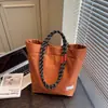 Bolsa de mano a cuadros minimalista estilo japonés y coreano, nuevo diseño de moda 2026, bolso de hombro moderno, gran capacidad, adecuado para estudiantes y sesiones de tutoría