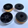 Borde plateado estampado dorado almohadilla para pie de máquina de altavoz plateada 30 40 50 almohadilla para pie de máquina de amplificador de potencia almohadilla de plástico pie de máquina EVA