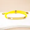Materiales de Impresión a Color y Grabado Transfronterizos, Pequeños Regalos, Etiquetas Curvas, Pulseras Tejidas, Regalos Navideños Huecos con Forma de Corazón de Acero Inoxidable