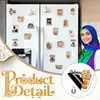 Mct013-034 Imán Creativo Magnético para Refrigerador Transfronterizo Texto Magnético Pegatina Magnética Suave para Coche Pegatina Magnética de PVC para Vacaciones