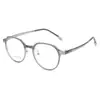 Nuevo Armazón de Gafas para Miopía de Acero Plástico Tungsteno Carbono para Mujer, Simple y Cómodo, Gafas Ultraligeras de 9.4g, Armazones Clásicos Casuales para Hombre