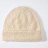 Gorro de Punto Nuevo Otoño e Invierno Cepillado de Seda y Cachemira, Gorro de Una Pieza Sencillo Sin Costuras para Hombre y Mujer, Estilo de Pelo, Stock Listo Transfronterizo