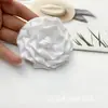 Estilo Coreano Telas de Seda y Satén Flor de Tela Flor de Rollo Rosa Accesorios Florales Accesorios para el Cabello DIY Diademas para Niños Accesorios Florales Pequeños Hechos a Mano Accesorios para Ropa