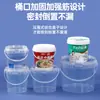 Cubo de Comida 0.3-5L Cubo de Plástico Portátil Cubo Transparente Resistente al Frío Sellado Cubo de Embalaje de 2L Cubo para Frutas Cubo para Vino