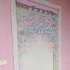 Cortina Decorativa Culomi Sweet Home Cortina de Porta para Quarto de Menina Cortina de Pérolas Vento Princesa Cortina Suspensa Irmã Suave
