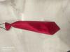 Corbata infantil de 28 cm con cinturón de goma monocromático brillante, corbata de un solo color, corbata infantil monocromática, corbata de estudiante, corbata sardina