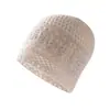 Gorro de Crochet Dome Suave y Cálido de Mezcla de Cachemir y Lana Estilo Europeo y Americano