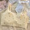 Ropa Interior Sin Costuras de Nylon Estilo Fresco de Verano de Seda de Hielo para Adolescentes, Sujetador para Estudiantes de Secundaria y Preparatoria en Etapa de Desarrollo