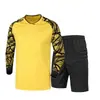 Conjunto de Uniforme de Portero de una Pieza para Dropshipping con Mangas Largas, Almohadillas de Esponja, Camiseta de Portero Anticaídas y Anticolisión para Entrenamiento, Uniforme de Fútbol