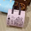 Café de té con leche para taza individual y doble, bolsa aislante de embalaje portátil, bolsa desechable especial para llevar de tela no tejida, embalaje al por mayor