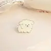 Broche de Perro de Dibujos Animados Lindo Estilo Japonés Mismo Estilo que la Estrella Aleación Esmalte Pintado Insignia de Pin de Solapa para Accesorios de Bolsa Ropa