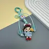 Nuevo Llavero Lindo con Diseño de Nudo Lindo, Colgante Lindo para Bolso de Niña, Llavero DIY, Colgante para Teléfono Móvil