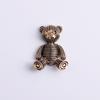 Estilo Coreano ins Vintage Oso de Peluche Viejo Conejo Abeja Accesorios Broche Infantil Joyería Material Stock