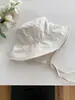2026 Nuevo Estilo Ins Dulce Nicho Moda Sombrero de Sol con Diseño de Corbata y Lazo Estilo Coreano Sombrero de Pescador