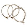 Pulseira Pequena de Pérolas Douradas Simples de Aniversário Estilo Coreano Feminina Verão Novo ins Design de Nicho Sensação de Alto Padrão