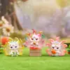 Nova Caixa Cega Estilo Chinês Su Su Safe Fox Artesanato Galvanizado Ornamentos de Mesa Antigos Presentes Decorativos Atacado