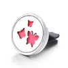 Clip Desmontable para Difusor de Aire de Coche Hueco de Acero Inoxidable, Clip de Fragancia para Coche Árbol de la Vida, Difusor de Perfume