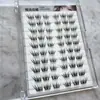 Pegamento para Pestañas Yingmeijia Sin Pegamento Diez Filas de Pestañas Postizas Segmentadas Desordenadas de Camarones y Cangrejos Suaves Naturales Artificiales Pestañas Postizas para Madres