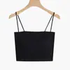Nuevo estilo de lencería sexy de celebridades de Internet para mujer, cinturón fino para el hombro, almohadilla para el pecho, de una pieza, pecho grande, llamativo, pequeño, para uso interior y exterior, chaleco pequeño.