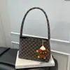 Moda para Viajes Retro Casual Verano 2026 Nuevo Estilo Colgante Casual Simple Gran Capacidad Portátil al Hombro Bolso Cuadrado Pequeño