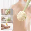 Escova de Banho para Esfregar as Costas Sem Precisar de Ajuda, Escova de Cerdas Macias com Cabo Longo, Escova de Banho Dupla Face para Remover Sujeira e Imundície, Ferramenta para Esfregar as Costas