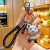 Chaveiro Urso Camaleão Fofo Tendência Cool Chaveiro de Carro Casal Urso Desenho Animado Criativo Exquisito Presente Atacado