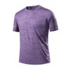 Playera de Manga Corta de Secado Rápido de Seda de Hielo para Hombre Verano Delgada Deportes al Aire Libre Ocio Fitness Running Pareja Ropa Holgada