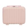 14 Maletas de Color Sólido Retro con Protección de Esquinas, Maletas de Viaje, Estuches de Maquillaje para Estudiantes, Maletas de Equipaje, Mini Cajas de Regalo para Vacaciones