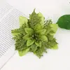 Novas Decorações de Natal Flores Artificiais de Natal Acessórios para Guirlanda de Natal Decoração Decorações para Árvore de Natal Atacado