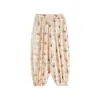 Pantalones Casuales de Moda para Niñas Wulibu con Estampado Completo Verano 2026 Infantiles Lindos Transpirables de Corte Holgado a Prueba de Mosquitos