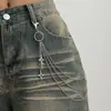 Corrente para Calça de Estilo Vintage Europeu e Americano, Nicho de Alta Qualidade, Punk Hip-Hop Jeans, Corrente de Cintura Multicamadas Acessório
