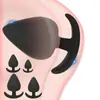 Tampão Anal de Silicone em Formato de Âncora, Tampão Anal para Uso ao Ar Livre, Suprimentos de Brinquedos Tampão Anal