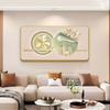 Nueva pintura decorativa de restaurante con caracteres Fu de estilo chino, edición horizontal festiva, ambiente de estudio para comedor, sala de estar, sofá, fondo, pintura de pared