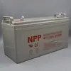Batería de ciclo profundo 12v150AH sin mantenimiento NPG12 -150 Pantalla DC UPS solar EPS fuente de alimentación de almacenamiento de energía