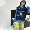 Conjunto Nuevo de Primavera de Camisa de Manga Larga y Chaleco para Niñas, Ropa Infantil, Conjunto de Dos Piezas con Chaleco de Dibujos Animados para Niñas