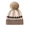 Gorro de Punto de Cachemira Pura Estilo Coreano para Otoño e Invierno Gorro de Lana para Niños Caliente y a Prueba de Frío para Ciclismo Protección para los Oídos Gorro de Punto