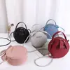 Bolso Nuevo de Primavera para Mujer, Bolso Redondo Pequeño Lindo, Bolso de Hombro Cruzado, Neceser Portátil, Bolso Pequeño al por Mayor de Comercio Exterior