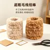 Directo del fabricante: Palitos retorcidos engrosados para muñecos de gato y perro hechos a mano, palitos retorcidos de forro polar de coral de 15 mm