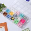 15 grade multi-colorido acrílico material de contas saco crianças jóias diy contas colar pulseira jóias cross-border atacado