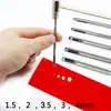 Set de Herramientas para Cortar Papel, Grabado en Papel, Perforadora Manual, Perforación Manual, Perforadora Cilíndrica, Punzón Perforador, Martillo Pequeño, Perforador de Ojales
