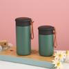Mini termo portátil de acero inoxidable 316 de alto valor de color con cuerda, taza de bolsillo portátil, taza de regalo al por mayor