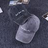 Gorra de béisbol para hombre, estilo retro europeo y americano, con bordados y lavados, para todas las ocasiones, elegante sombrero para el sol para pareja femenina
