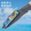 Guantes de protección solar de primavera y verano, transpirables, finos, antideslizantes, sin dedos, compatibles con pantalla táctil, para conducir y andar en bicicleta, longitud extendida, seda de hielo, para montar en verano