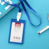 Youhe 6612 Portapase de Identificación Cordón para Insignia de Trabajo Identificación de Trabajo Identificación de Estudiante Portatarjeta de Autobús Comida Tarjeta de Campus