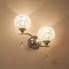 Nova luminária de parede moderna, simples, criativa e quente, sala de estar, quarto, corredor, corredor, casa, luminária de parede LED dupla