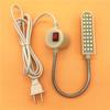 Lámpara LED para máquina de coser, lámpara para ropa, 30 cuentas, lámpara de trabajo con imán, lámpara plana, lámpara para máquina de coser